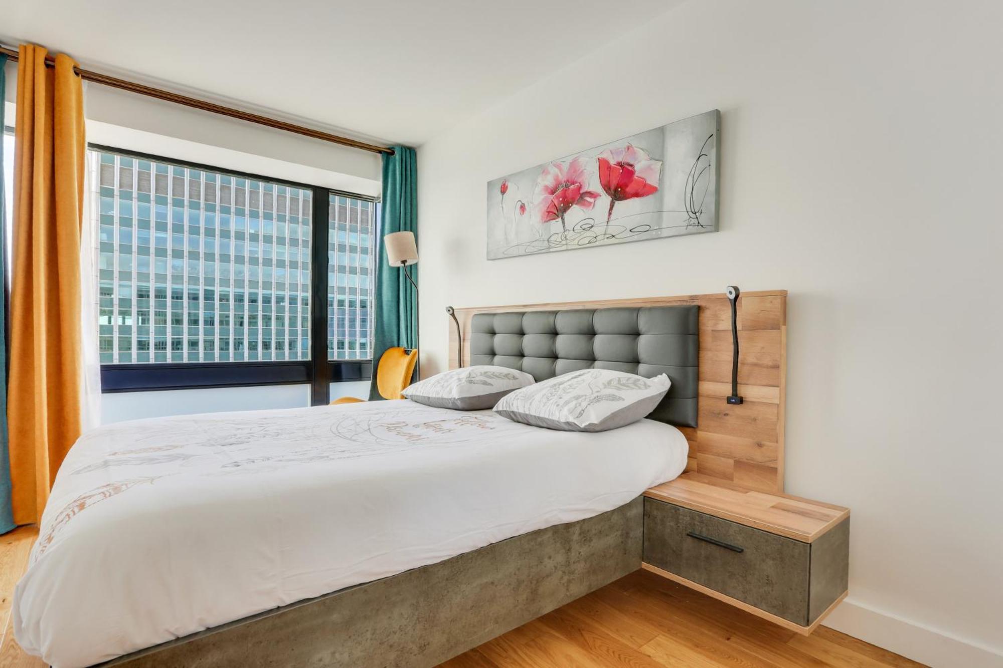 Paris Luxury Apartment 75M2 With Eiffel Tower View, 1 Min Metro, Parking Екстер'єр фото